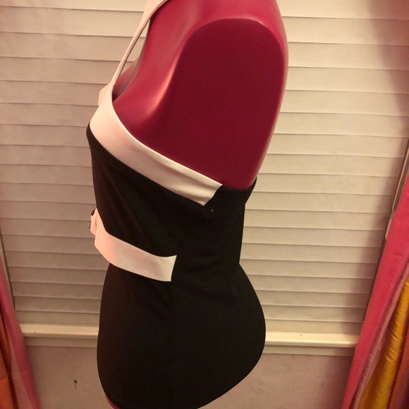 Open shoulder top with T-back Vintage  from the early 2000s brand Rampage Y2K - Picture 6 of 9